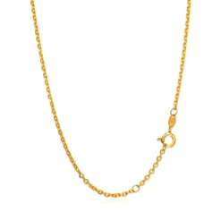 Collar Dhan Plata de Ley / Recubrimiento oro 18K