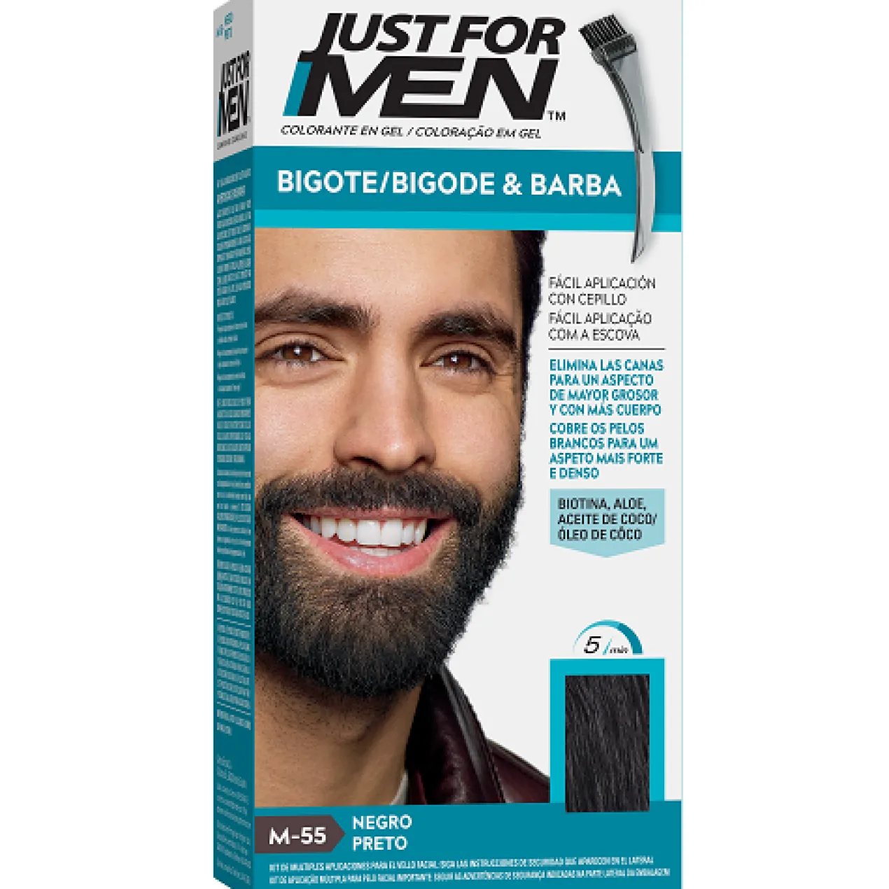 Colorante en Gel para Barba y Bigote