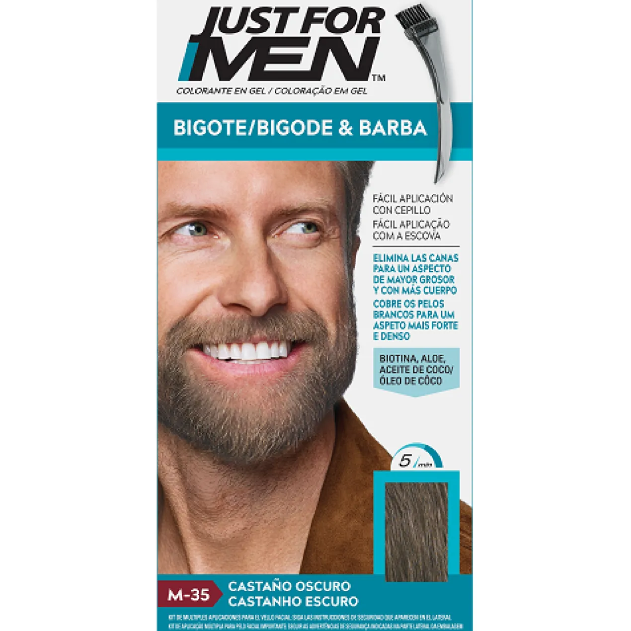 Colorante en Gel para Barba y Bigote