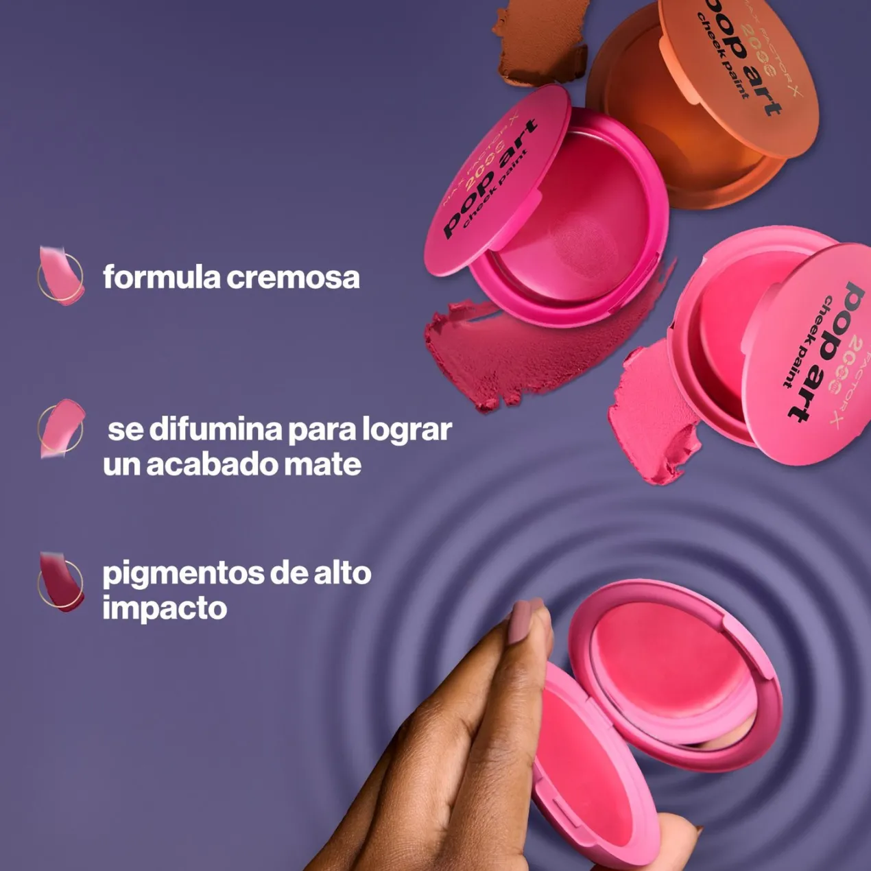 Colorete 2000 Calorie Pop Art Cheek Paint Blush
