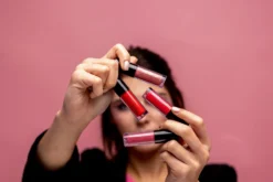 Colorful Lip Swirls