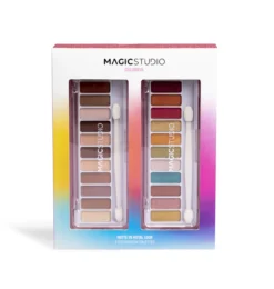 Colorful Paletas de Sombras de Ojos Mate y Metálico