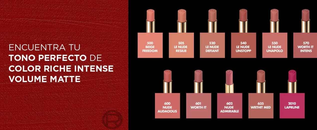 Color Riche Intense Volume Mate Barra de Labios