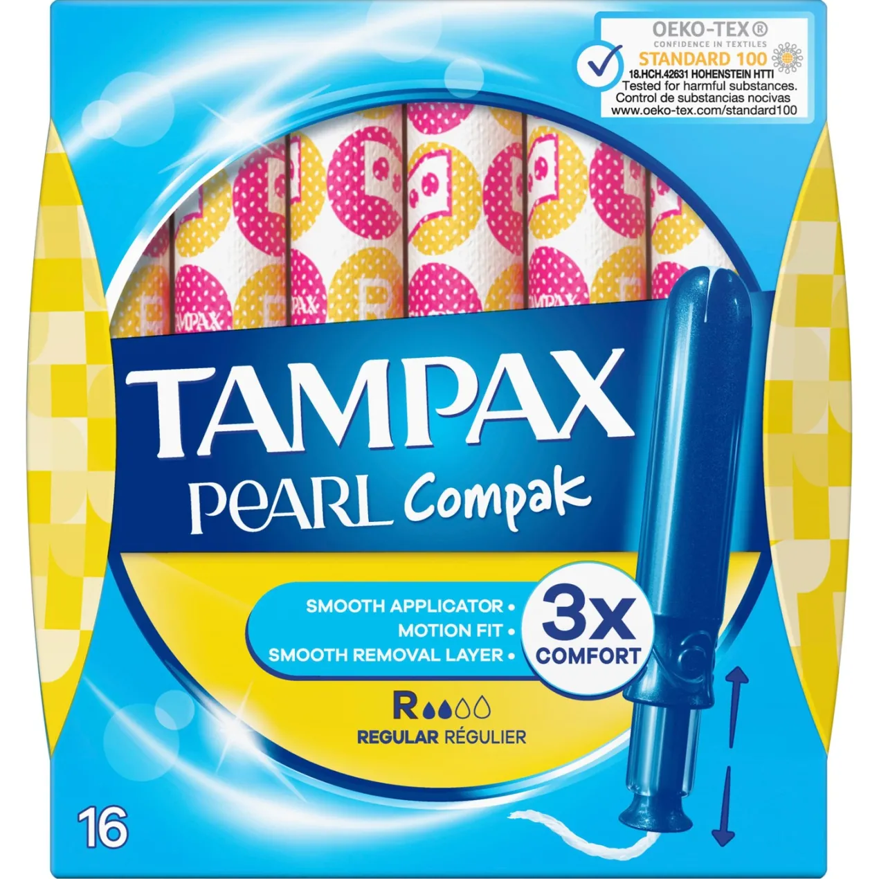 Compak Pearl Regular Tampones
