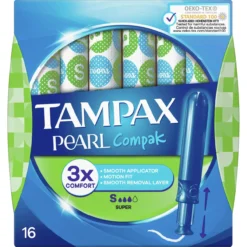 Compak Pearl Súper Tampones