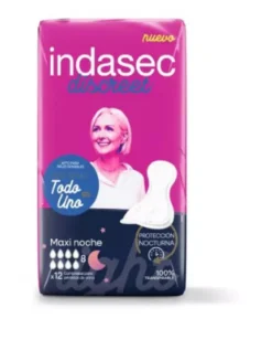Compresas Discreet Maxi Noche
