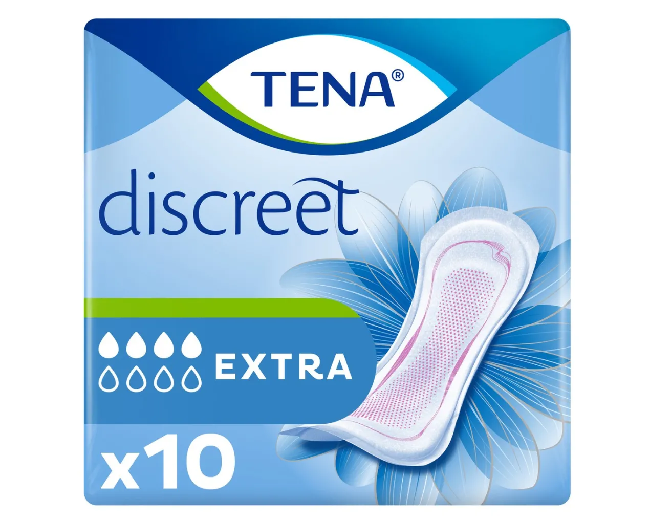 Compresas Incontinencia Femenina Discreet Extra