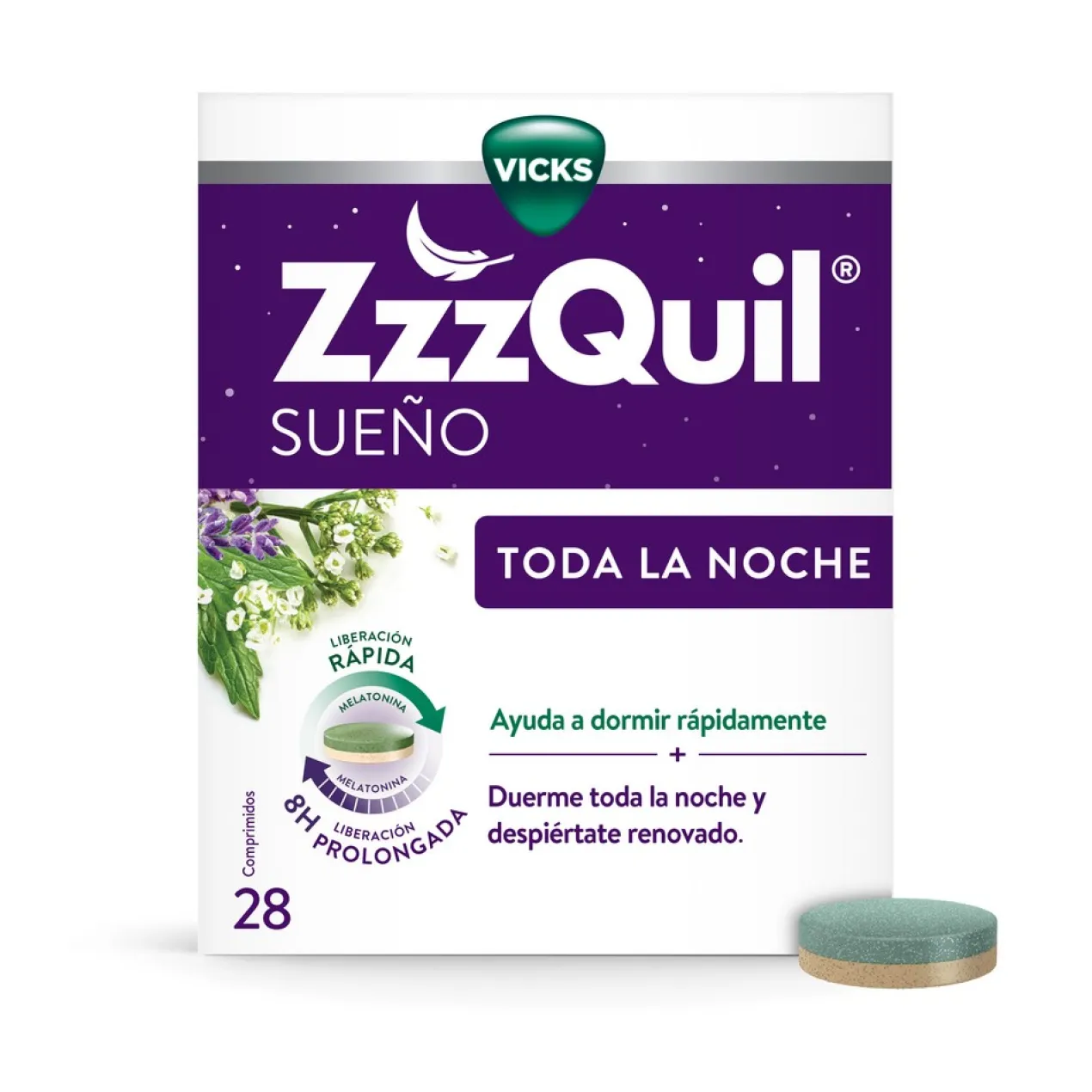 Comprimidos Sueño Toda La Noche