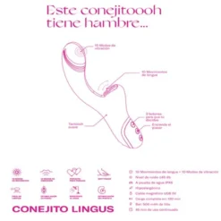 Conejito Lingus Vibrador