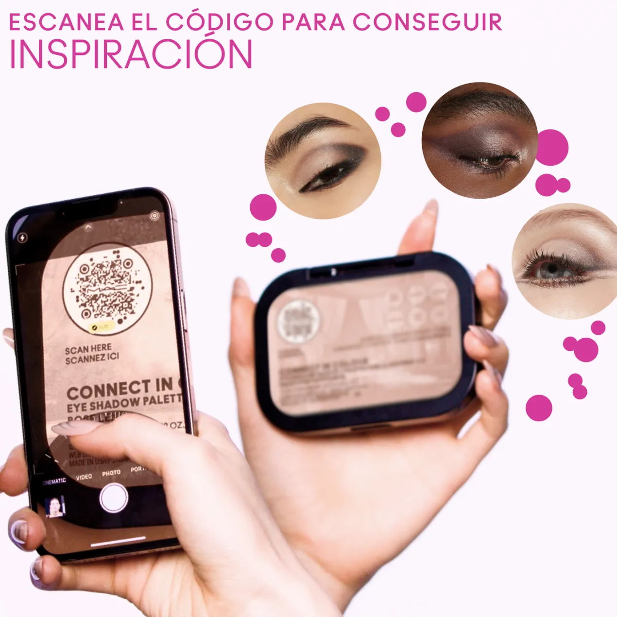 Connect In Colour Encrypted Kryptonite Paleta de sombras de ojos