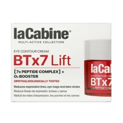 Contorno de ojos antiarrugas con 7 péptidos y O₂ Booster BTx7 Lif