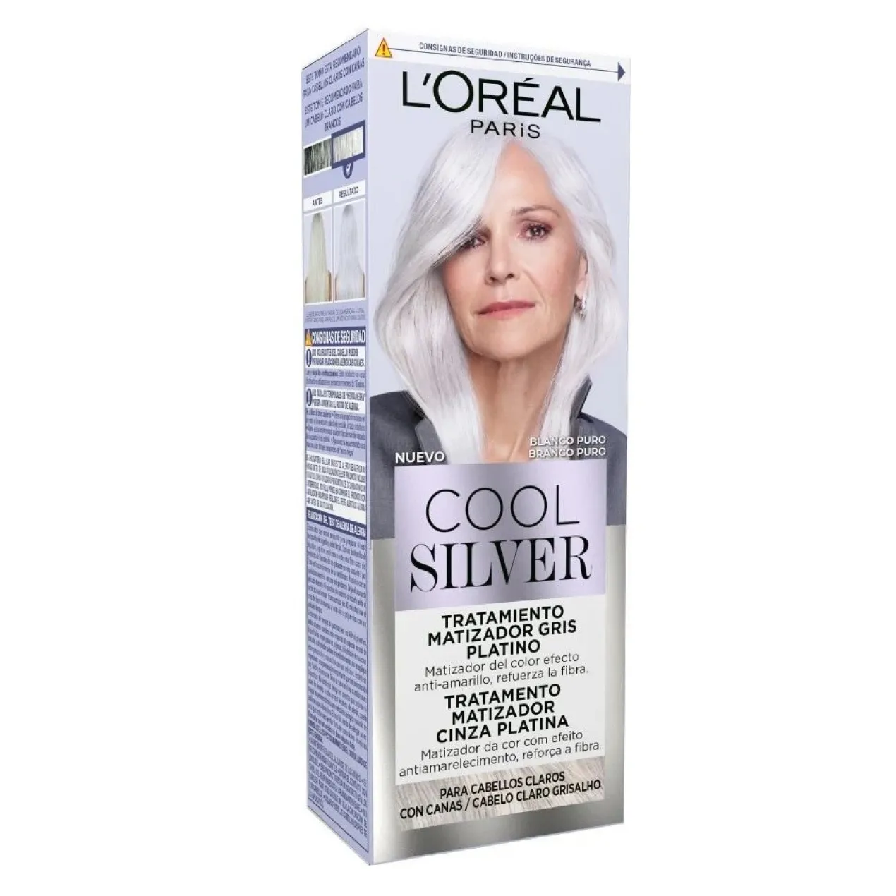 Cool Silver Tratamiento Matizador Gris Platino
