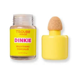 Corrector Cremoso Iluminador Dinkie Brightening Caffeine Concealer