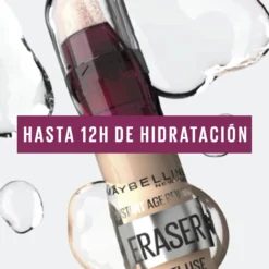 Corrector de Ojeras Borrador de Imperfecciones con Hidratación 12H y Acabado Natural