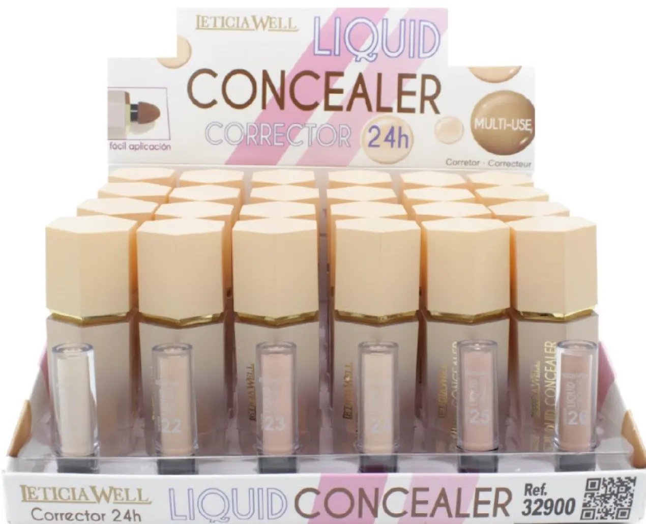 Corrector Líquido Con Esponja