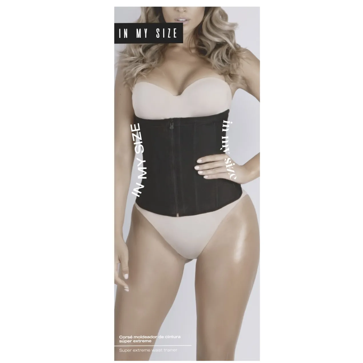 Corsé Moldeador Cintura Super Extreme Negro