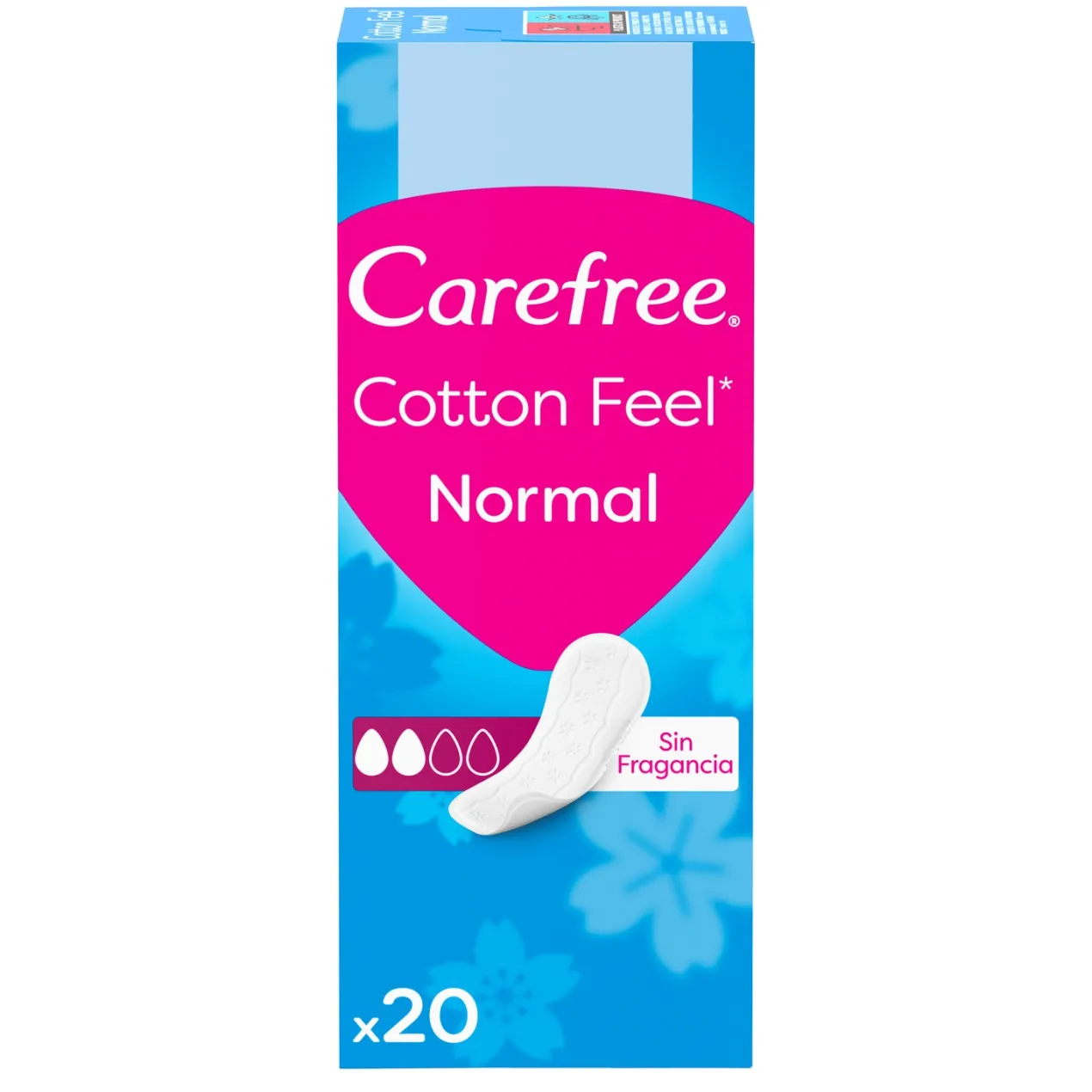 Cotton Feel sin Fragancias Salvaslip Absorbencia Normal Perfect Fit