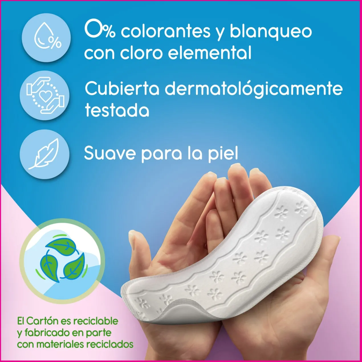 Cotton Feel sin Fragancias Salvaslip Absorbencia Normal Perfect Fit