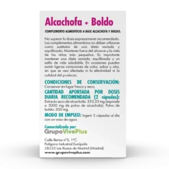 Cápsulas Alcachofa+ Boldo