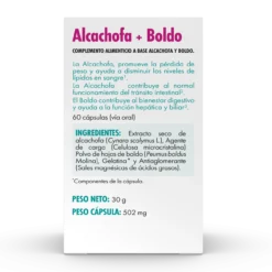 Cápsulas Alcachofa+ Boldo