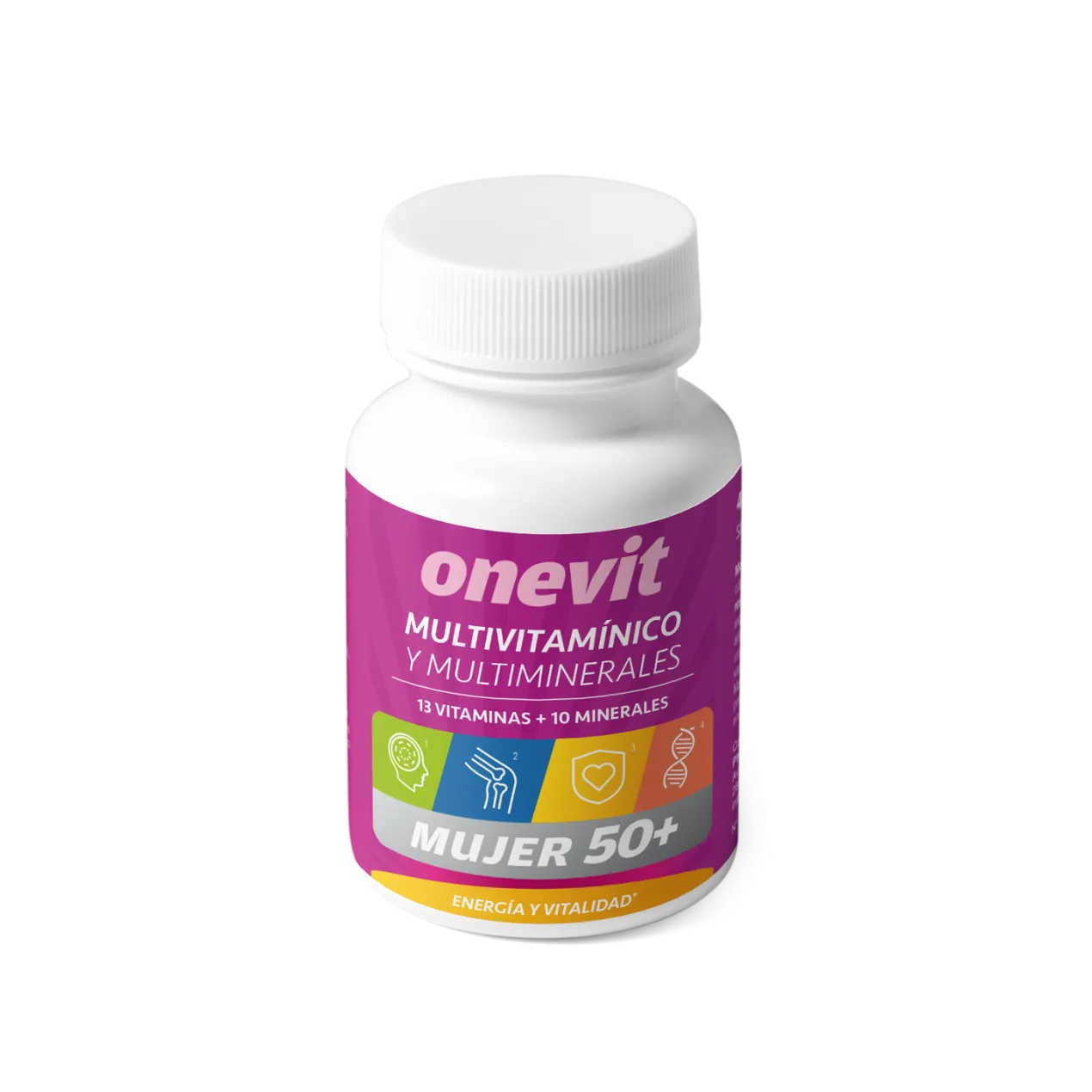Cápsulas Mujer 50+ Multivitamínico y Multiminerales