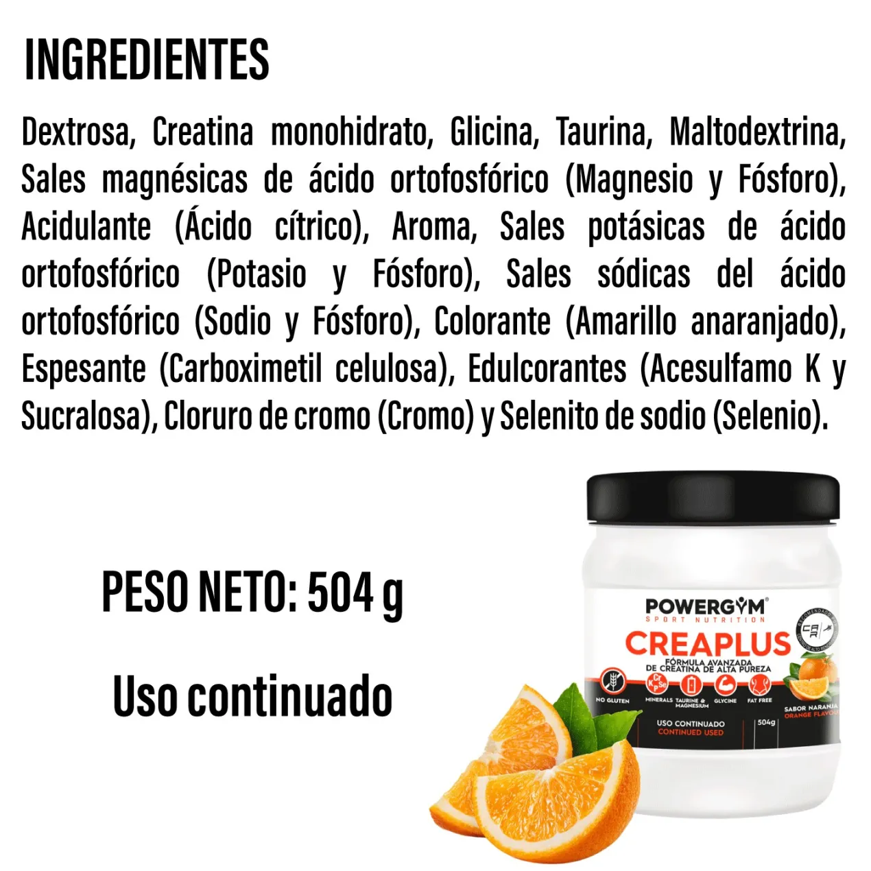 Creaplus Suplemento Deportivo