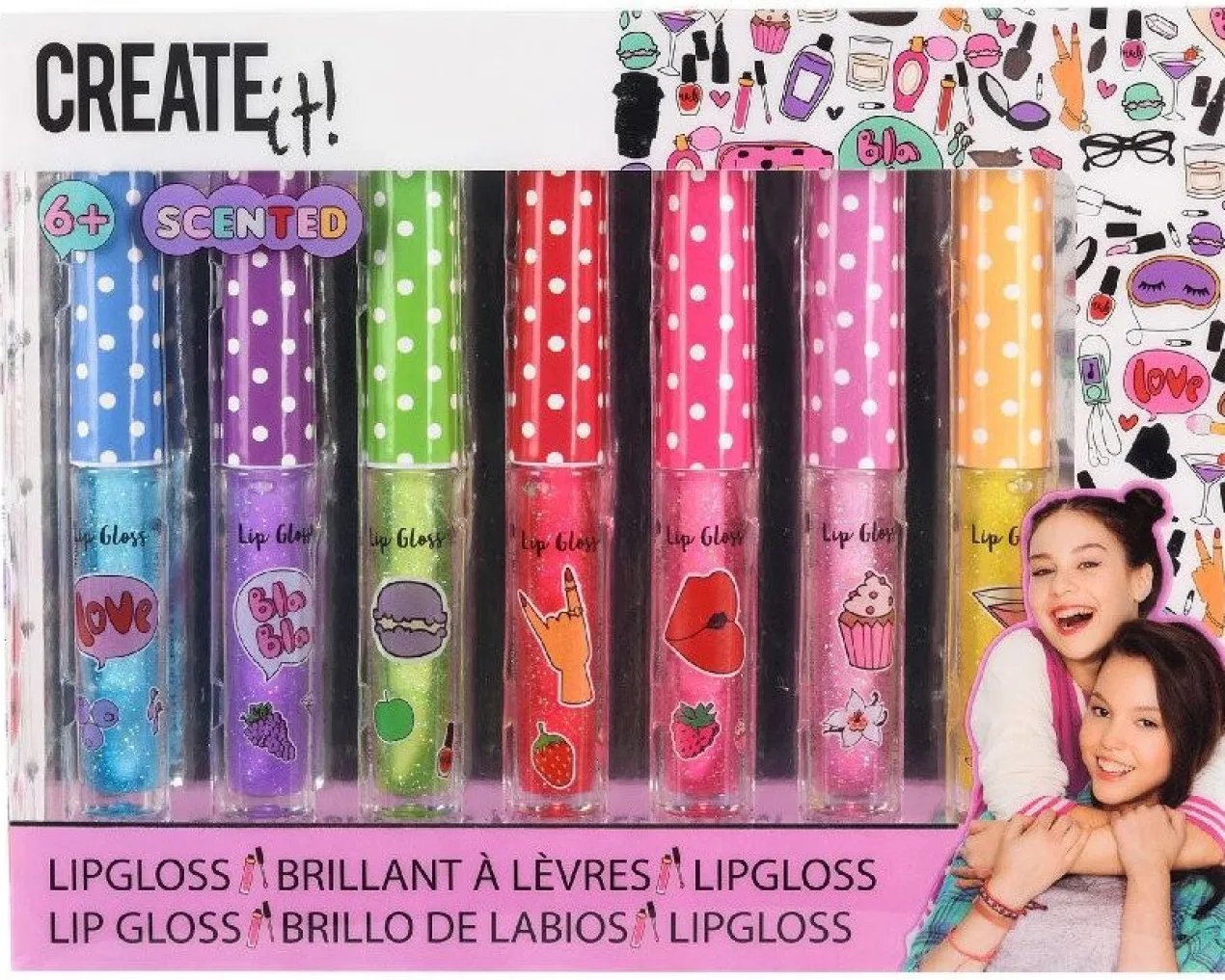 Create It! Set Brillo de Labios