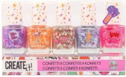 Create It! Set Esmaltes de Uñas Confetti