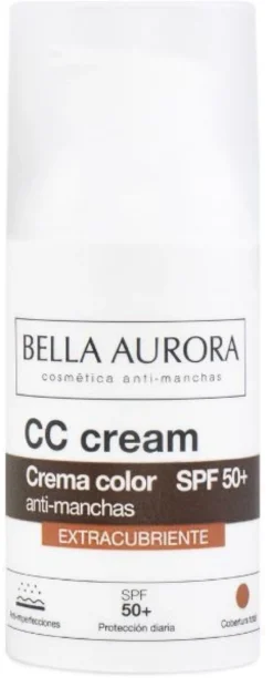 Crema con Color Antimanchas SPF 50+