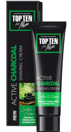 Crema de Afeitado con Carbón Activo