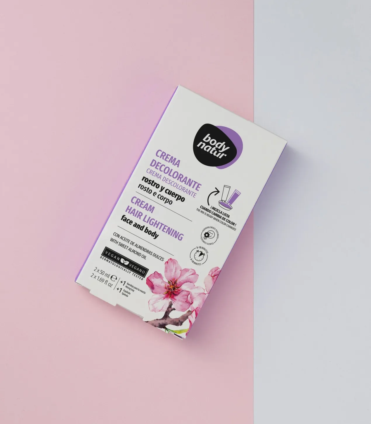 Crema Decolorante Rostro y Cuerpo