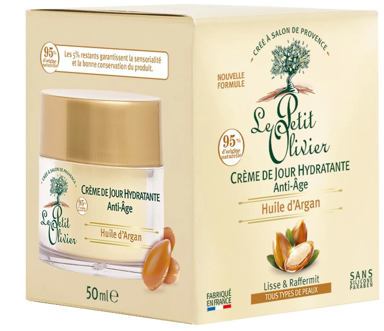 Crema de Día Antiedad con Aceite de Argán