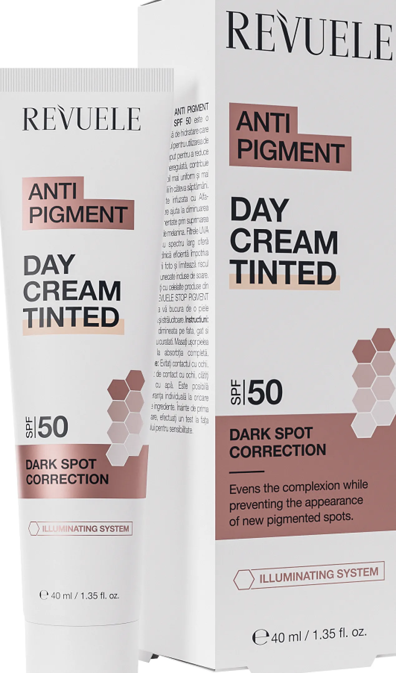 Crema de Día Anti Pigment Tinted SPF50