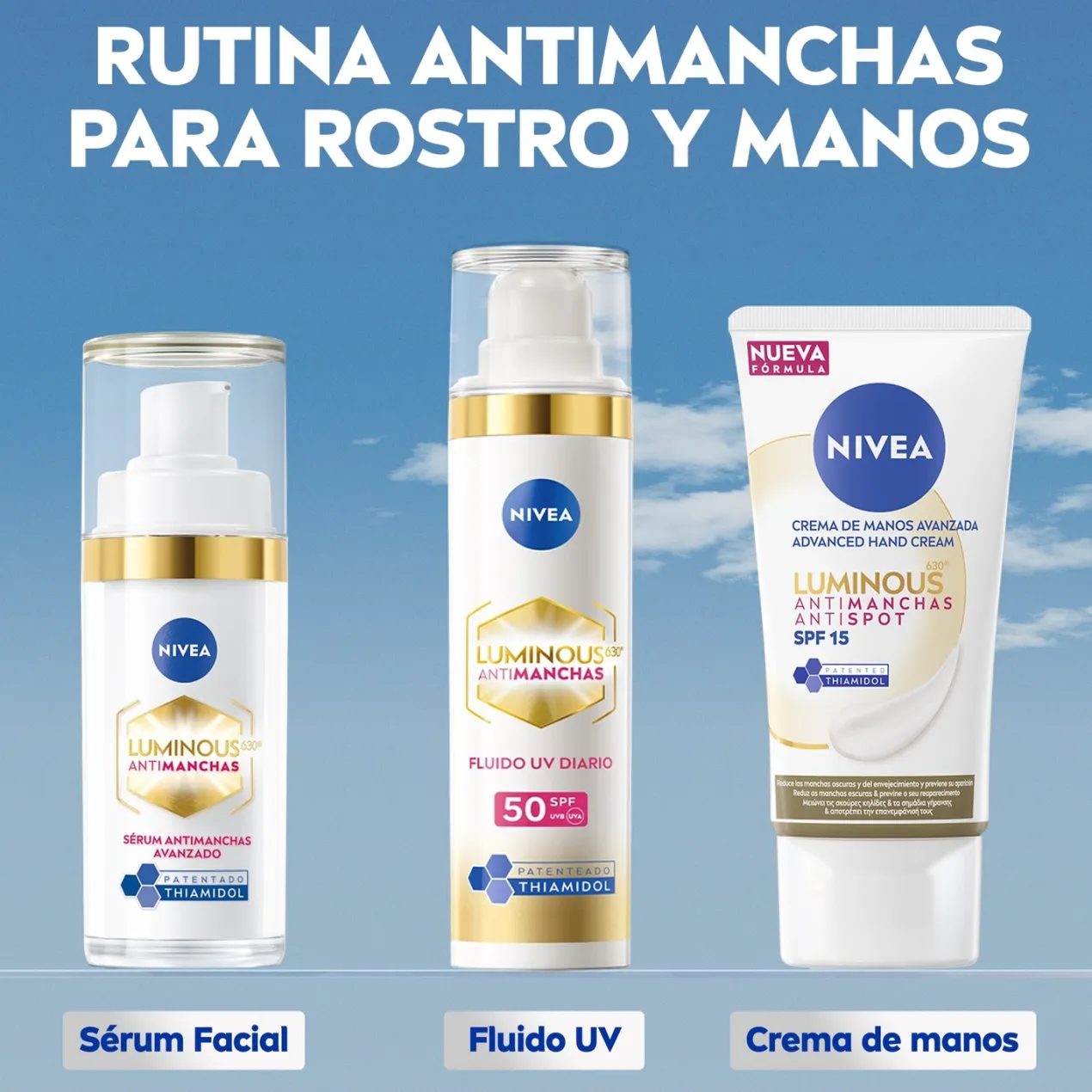 Crema De Manos Avanzada Antimanchas Luminous 360 SPF15