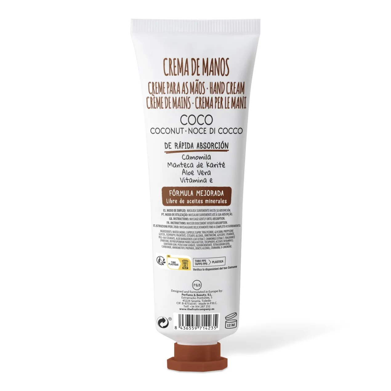 Crema de Manos Coco