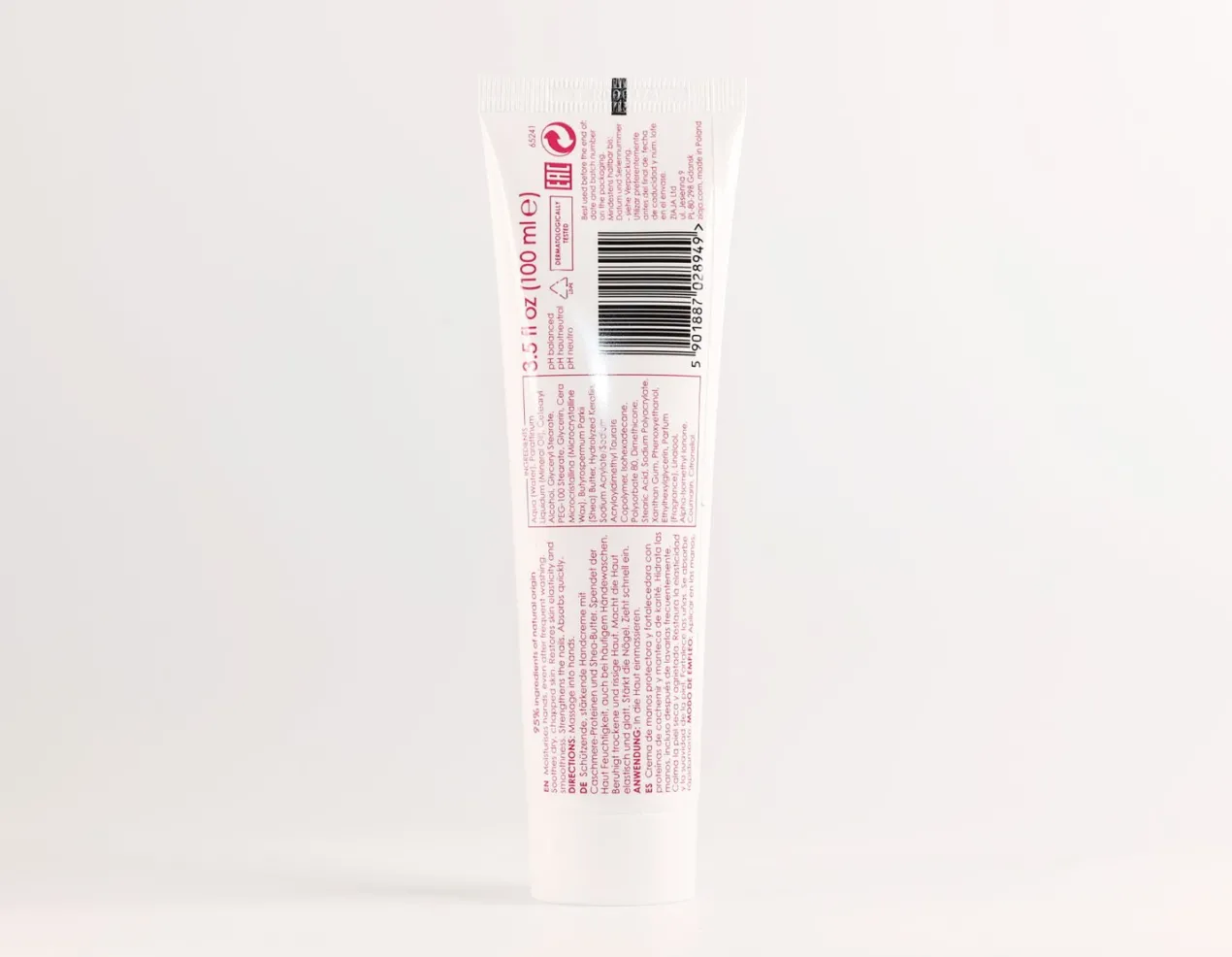 Crema de Manos de Proteínas de Cachemira