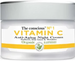 Crema de Noche Antienvejecimiento con Vitamina C