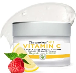 Crema de Noche Antienvejecimiento con Vitamina C