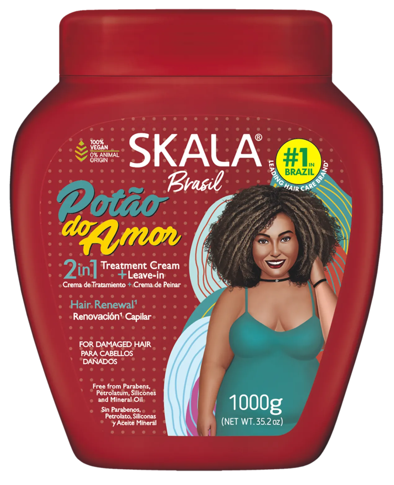 Crema de Tratamiento 2 en 1 Potão do Amor