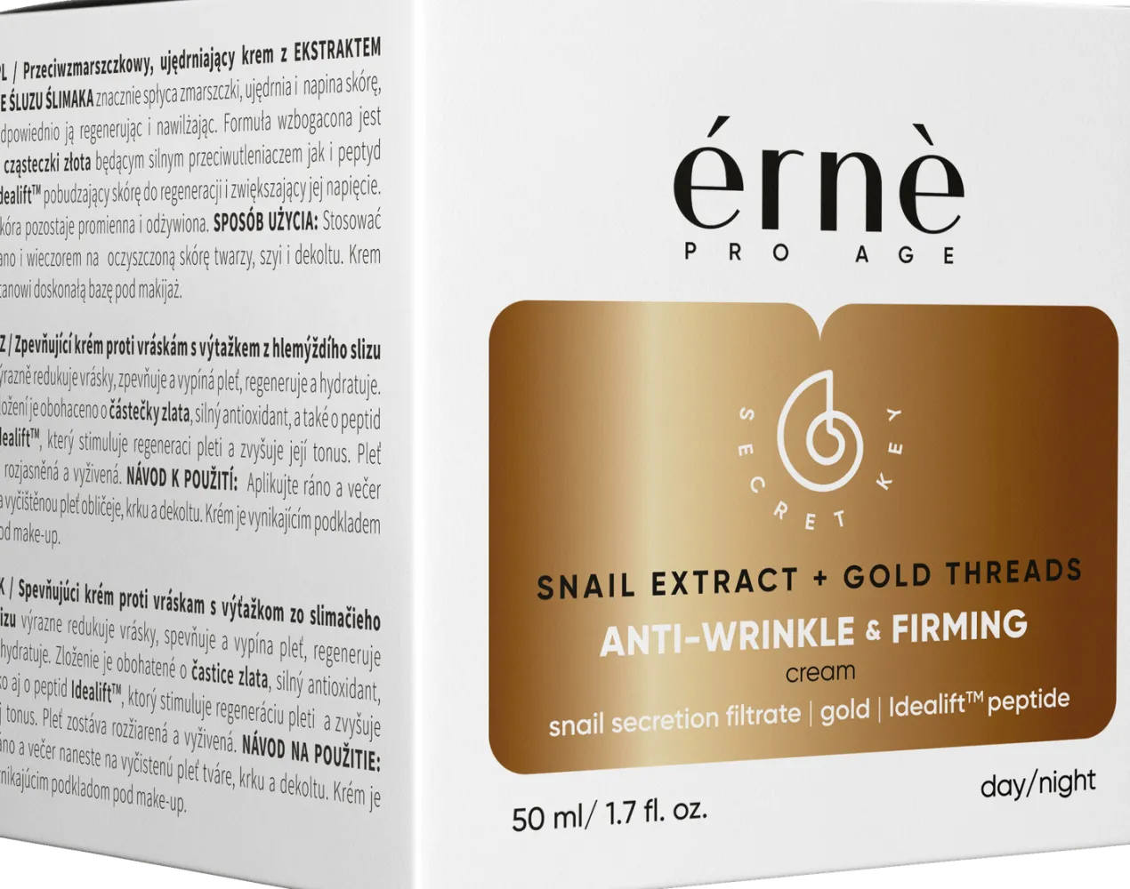 Crema Facial Antiarrugas con Extracto de Caracol
