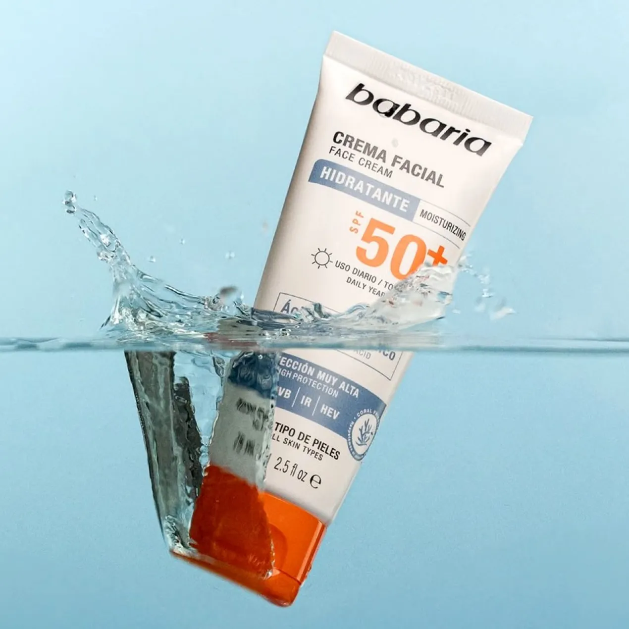 Crema Facial Hidratante SPF50+