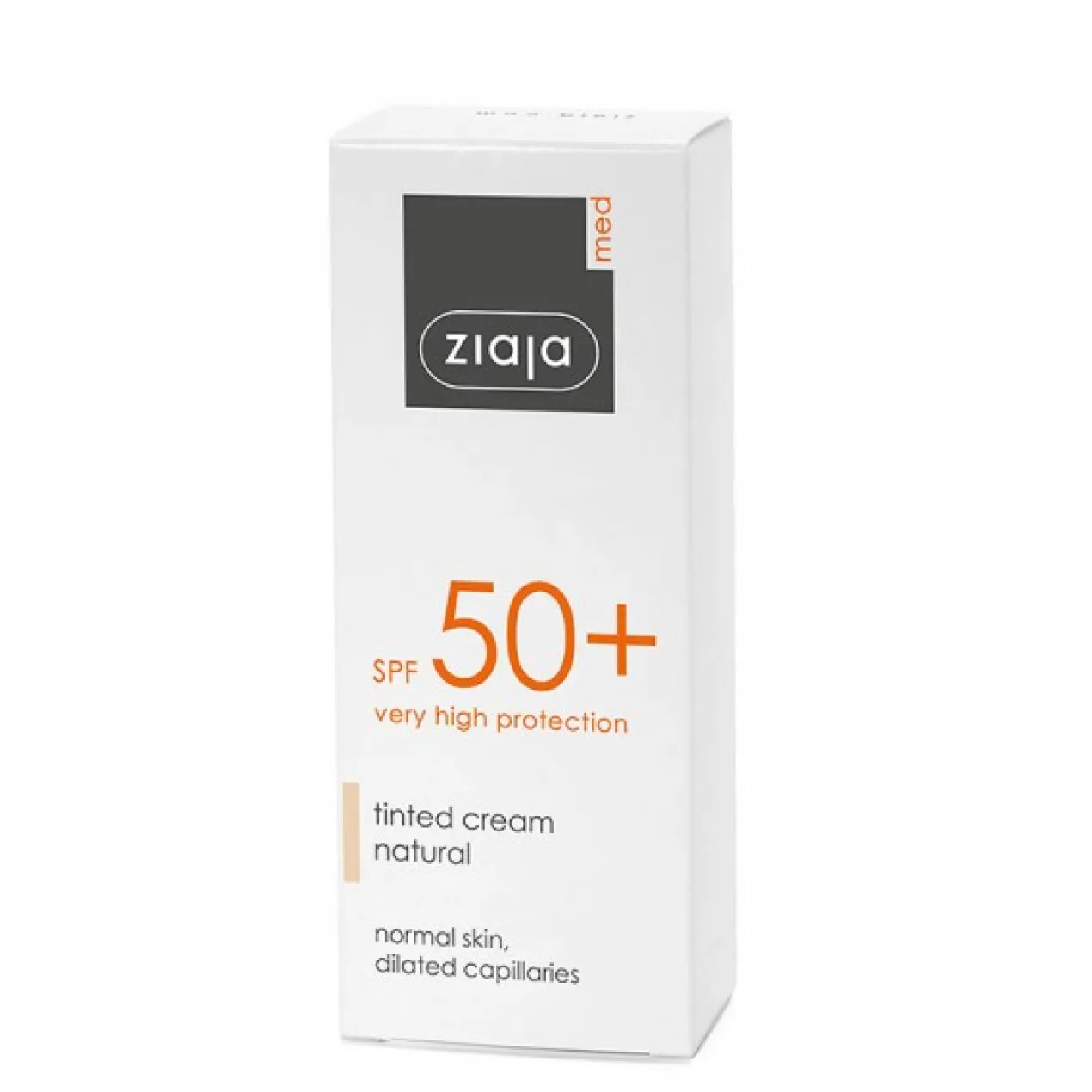 Crema Facial Protectora con Color Natural SPF50+