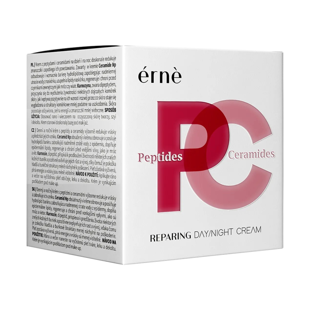 Crema Facial Reparadora con Péptidos y Cerámidas