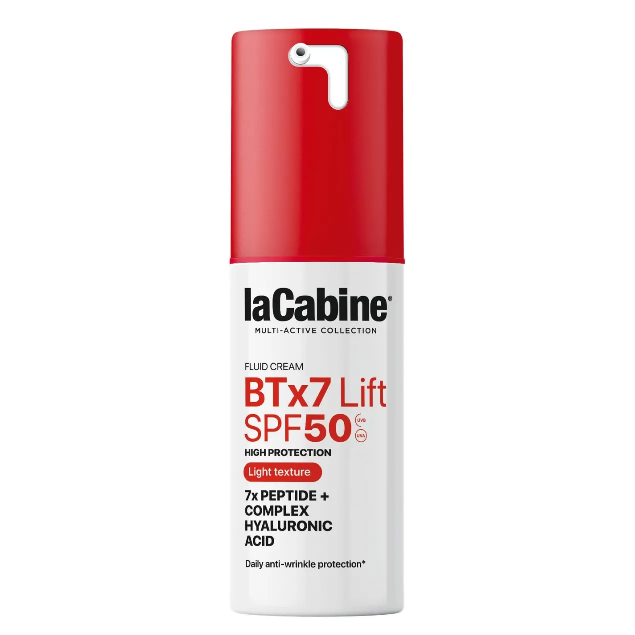 Crema Fluida Facial Solar BTx7 SPF50