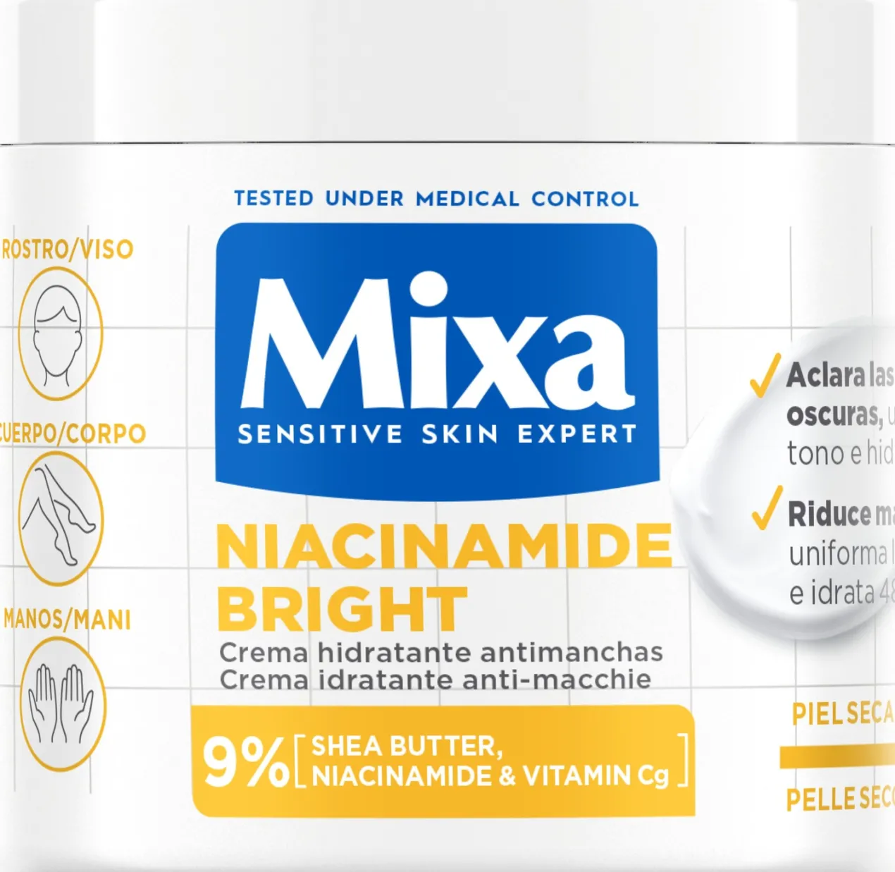 Crema Hidratante Antimanchas Niacidamide Bright