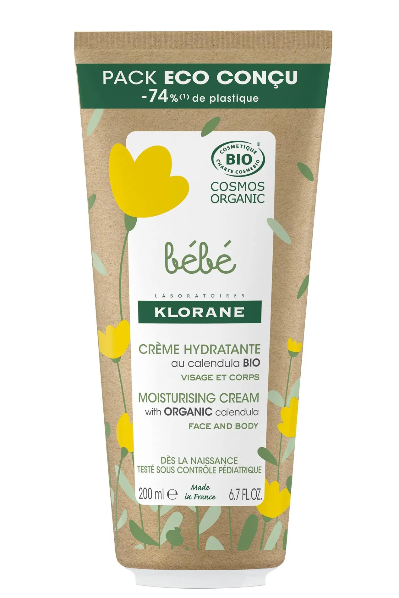 Crema hidratante certificada BIO a la Caléndula