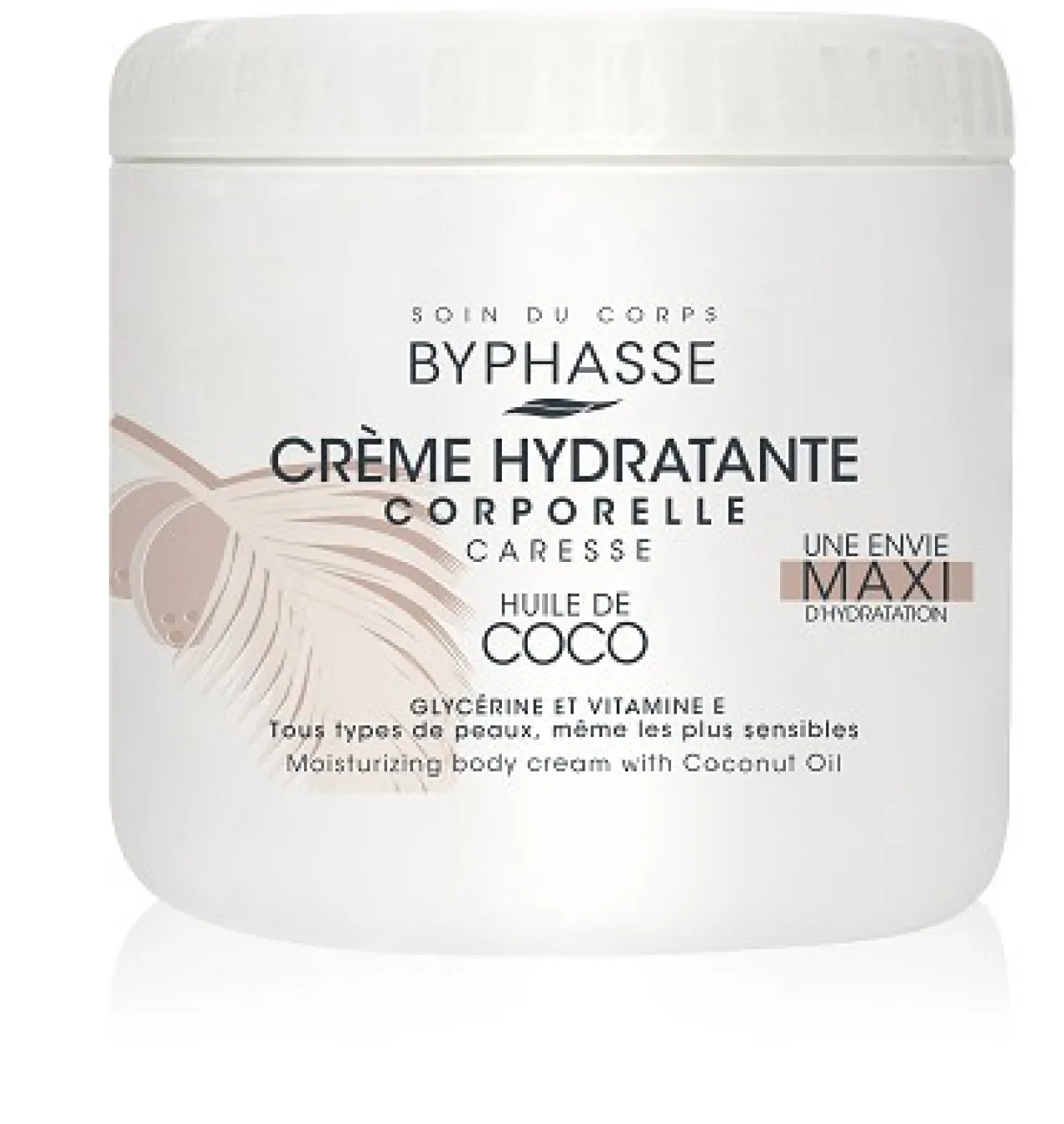 Crema Hidratante Corporal con Aceite de Coco