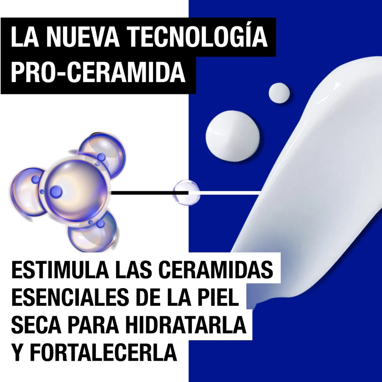 Crema Hidratante Corporal Hidratación Profunda con Pro-Ceramida