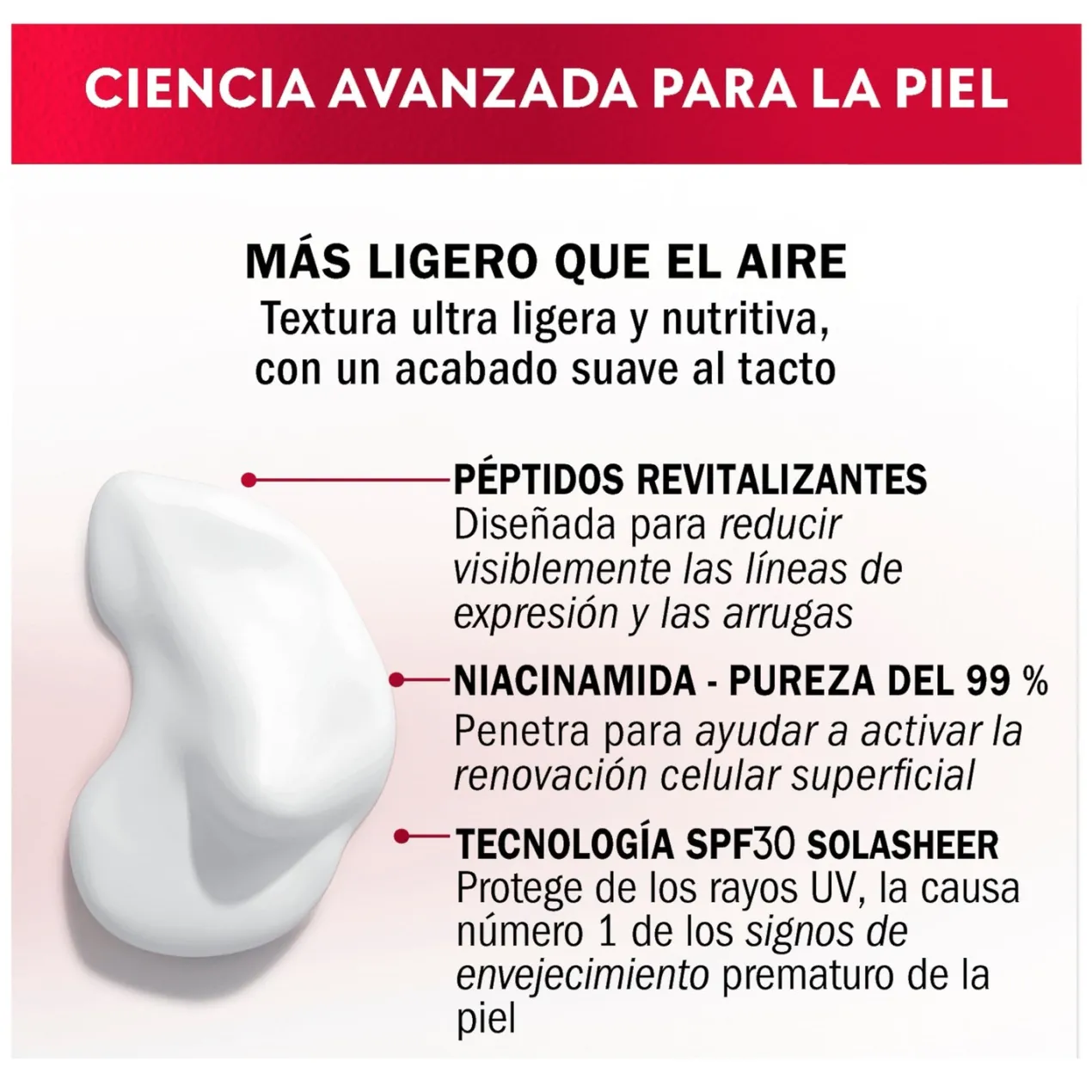 Crema Hidratante Ligera Regenerist Whip SPF30