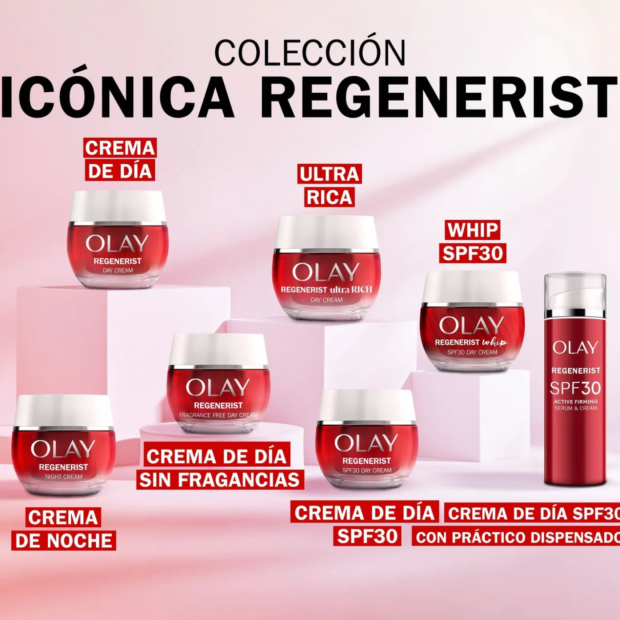 Crema Hidratante Ligera Regenerist Whip SPF30